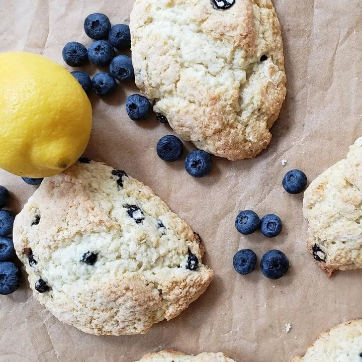 Dr. Pete's Foods Pantry Paper Luxe's Lemon Blueberry Scone Mix