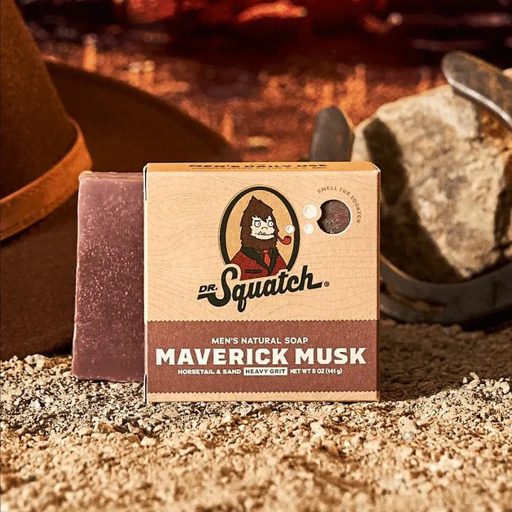 Dr. Squatch Hand Soap Maverick Musk - Dr. Squatch Soap Bar