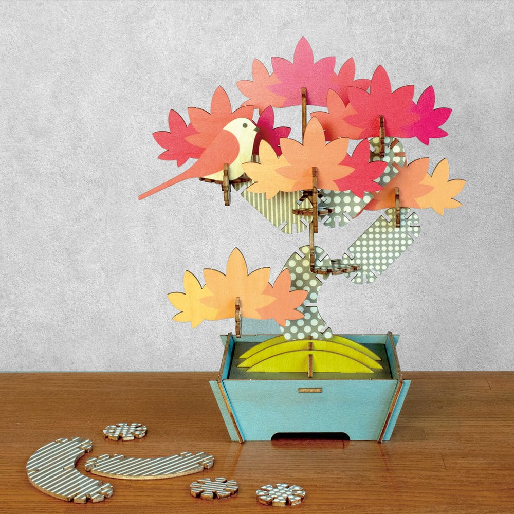 Play Plants Bonsai Puzzle - Japanese Maple - Paper Luxe