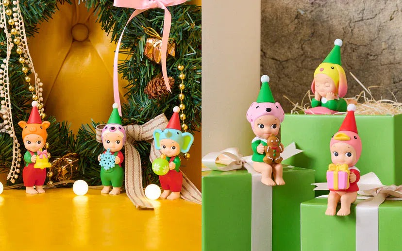 Dreams USA Gifts Sonny Angel Santa's Little Helper Series | Dreams