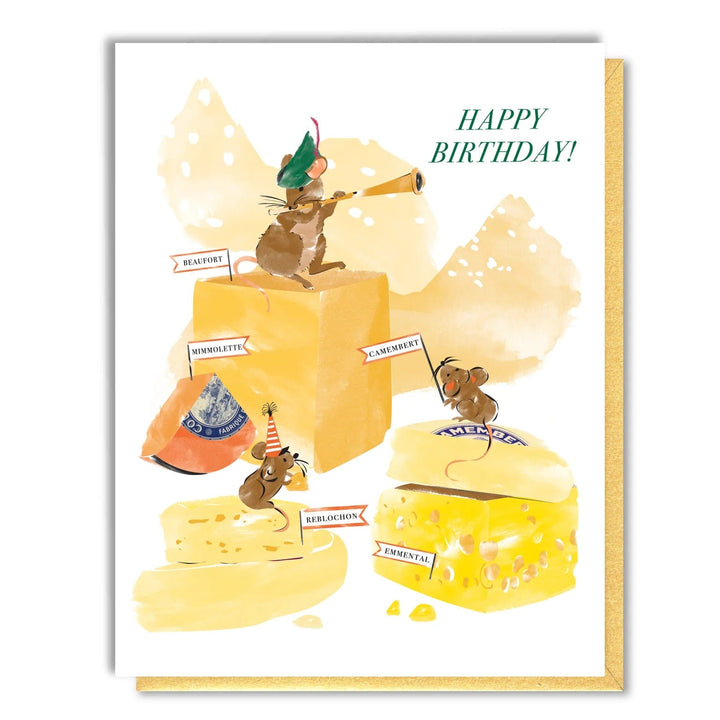 Driscoll Designs Card Cheese Birthday Card