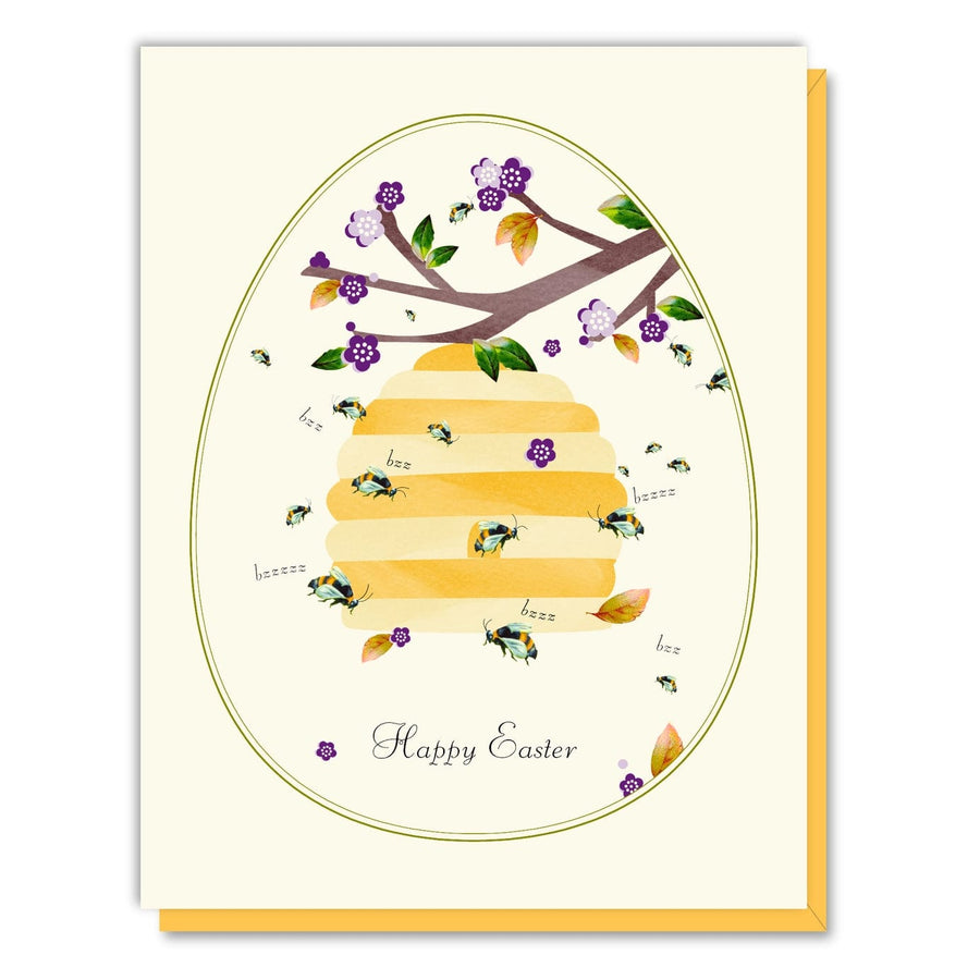 Driscoll Designs Card Happy Easter Beehive Card