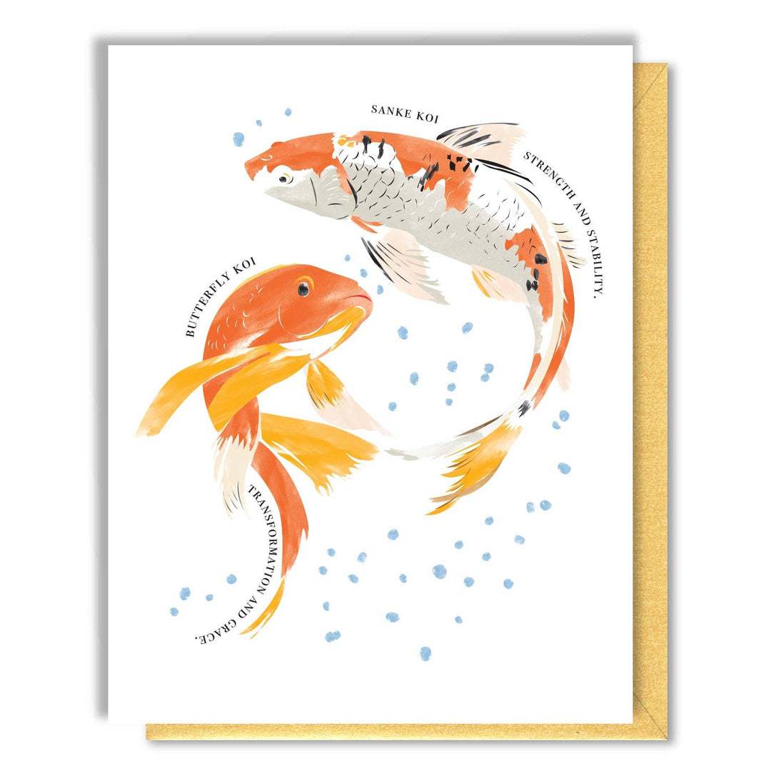 Driscoll Designs Cards Koi Card