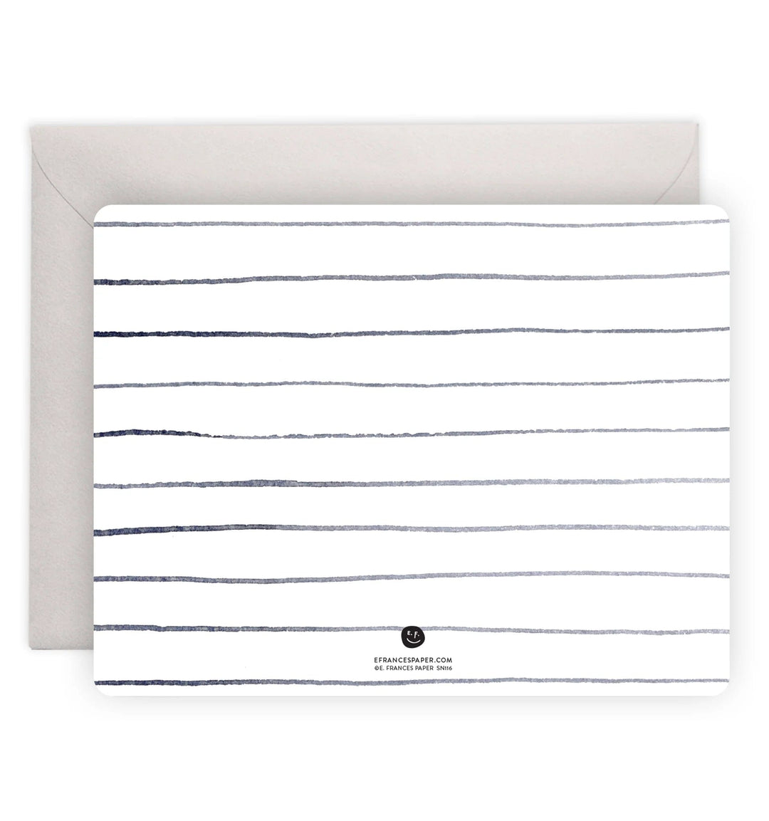 E. Frances Paper Boxed Card Set Thank You Flat Notes