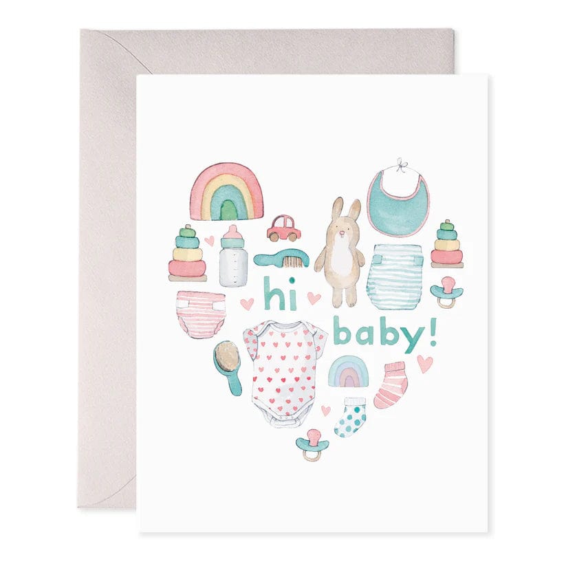 E. Frances Paper Card Baby Heart Card