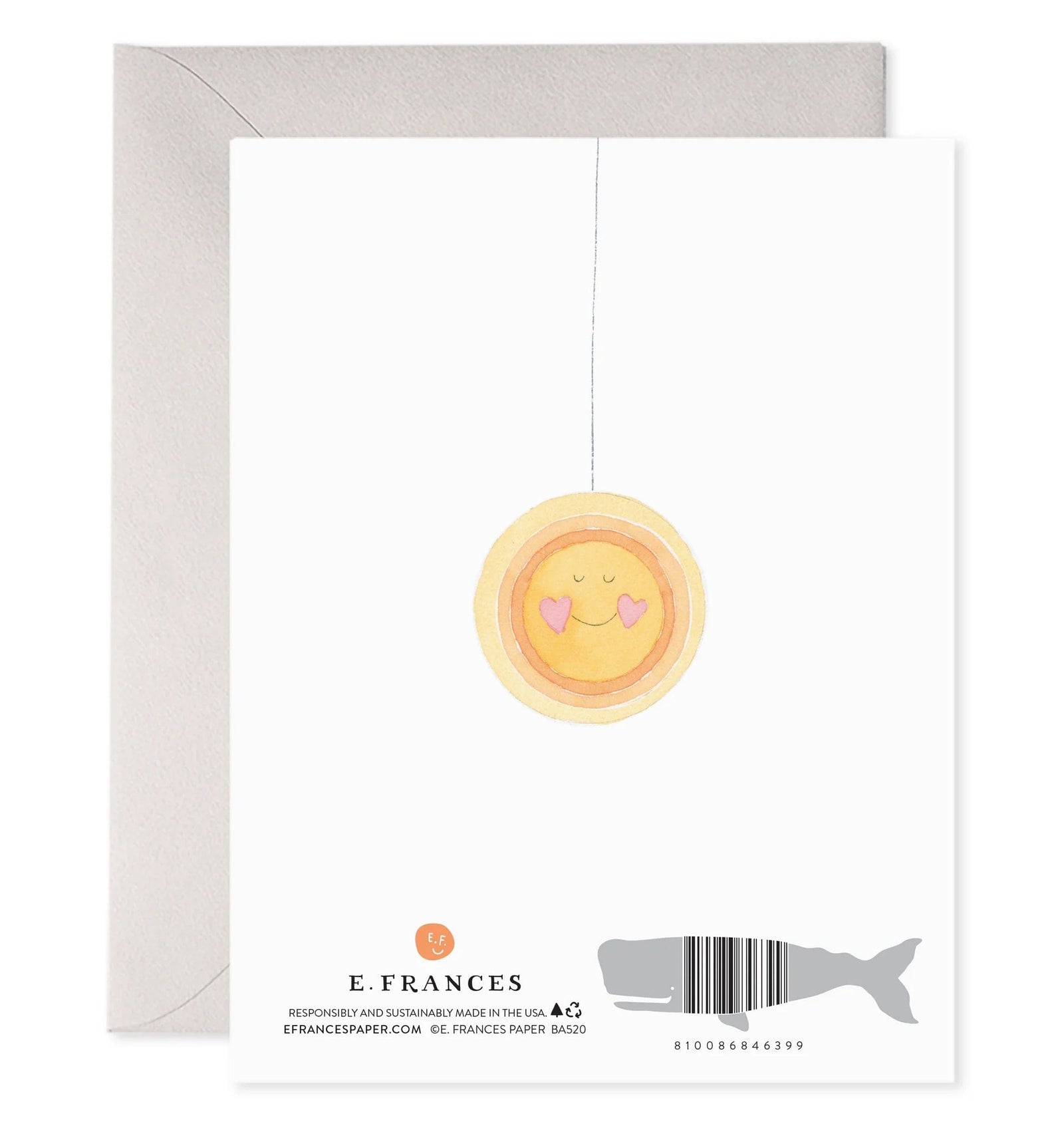 E. Frances Paper Card Baby Mobile Card