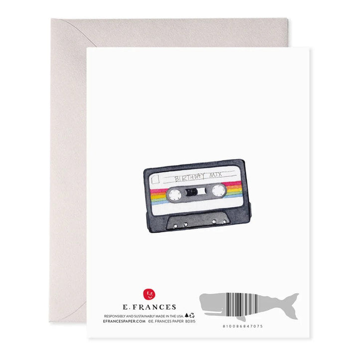 E. Frances Paper Card Boom Box Birthday Card