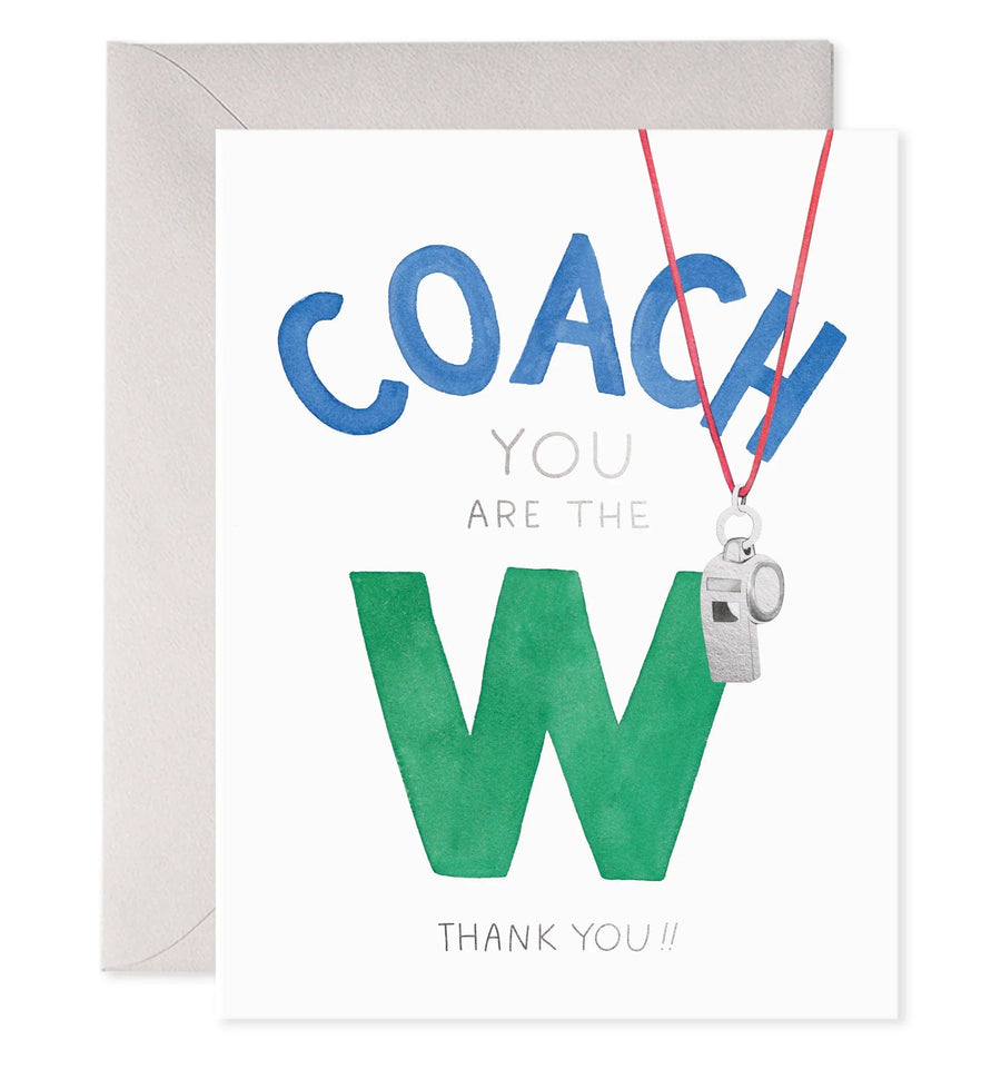 E. Frances Paper Card Coach W Card