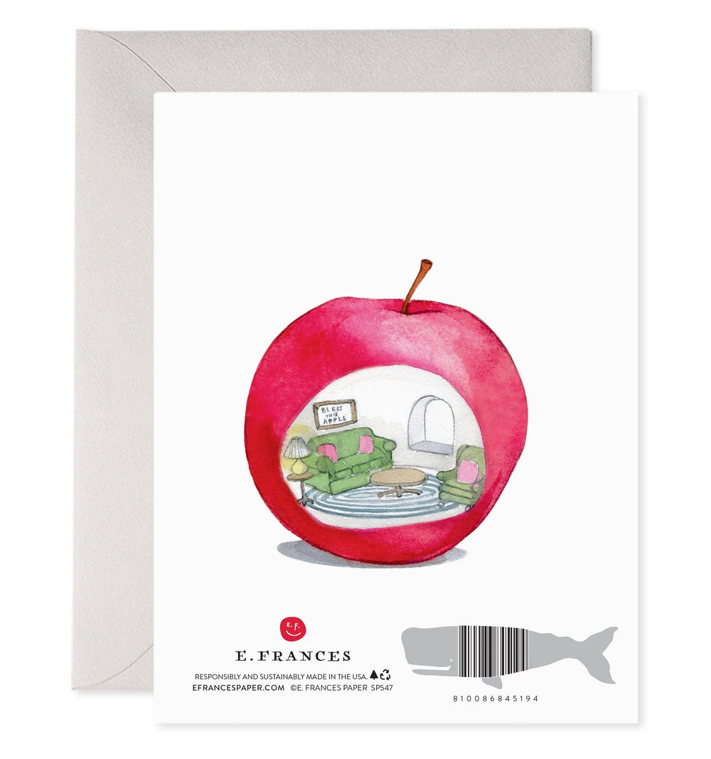 E. Frances Paper Card Happy Worms Card
