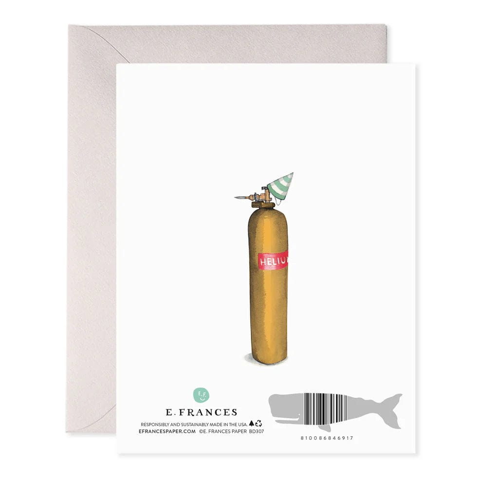 E. Frances Paper Card Helium 90 Card