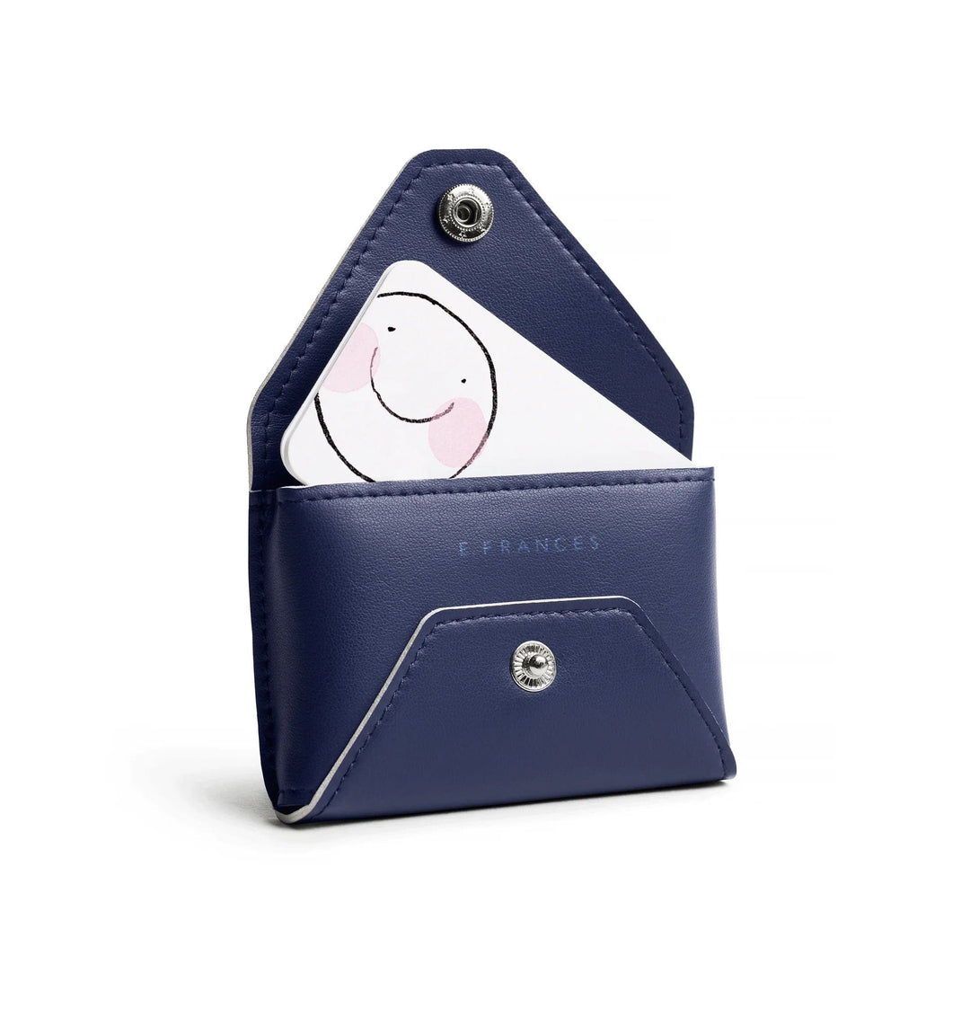 E. Frances Paper Card Holder E. Frannie Pack - Navy