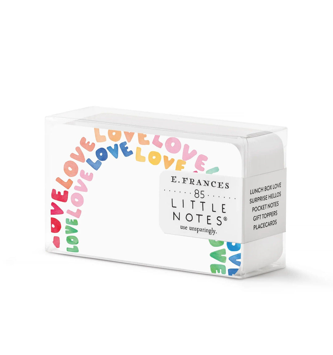 E. Frances Paper Card Love Rainbow Little Notes