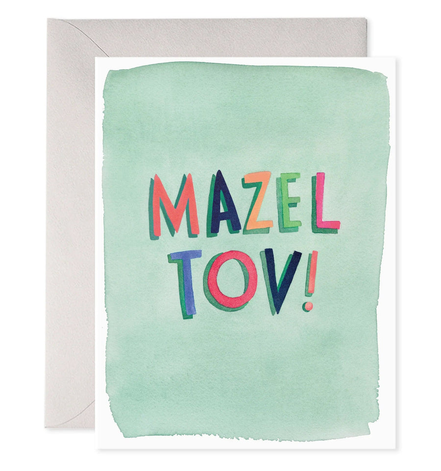 E. Frances Paper Card Mazel Tov Card