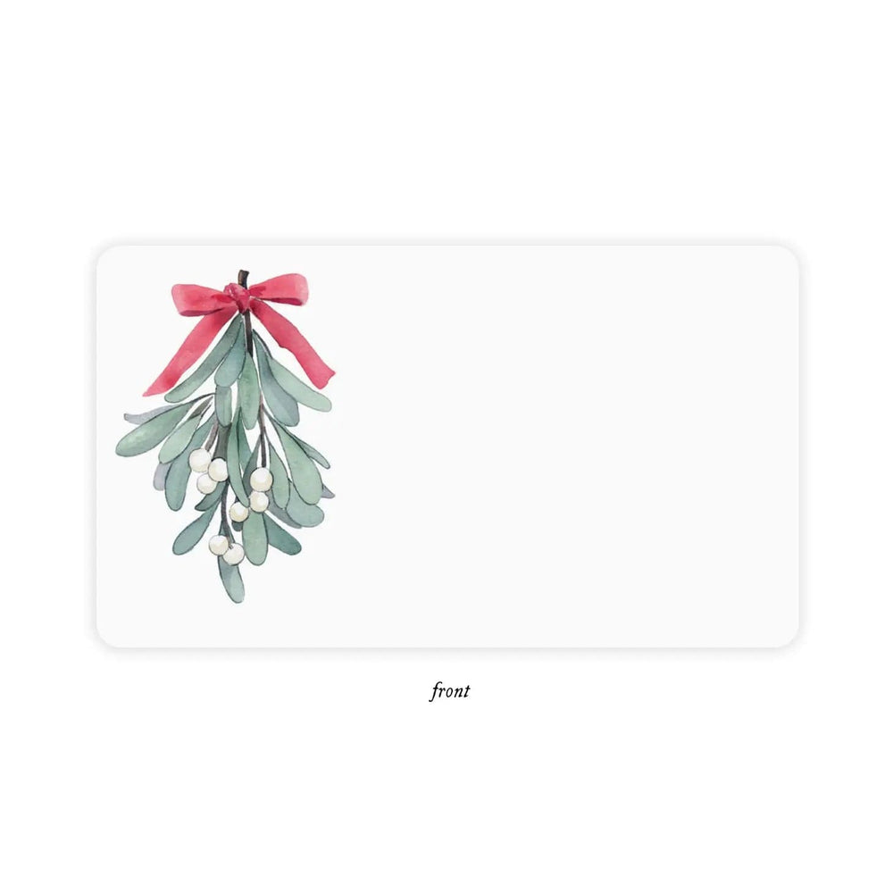 E. Frances Paper Card Mistletoe Little Notes