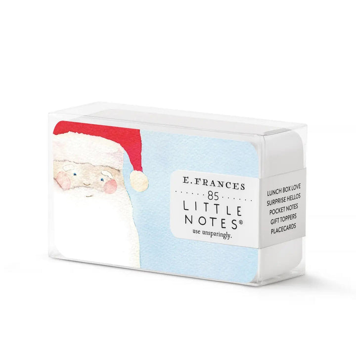 E. Frances Paper Card Santa Little Notes
