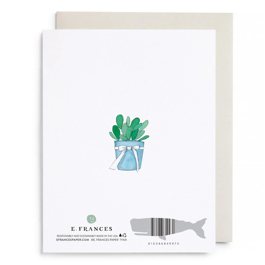 E. Frances Paper Cards Alligator Thank You Greeting Card
