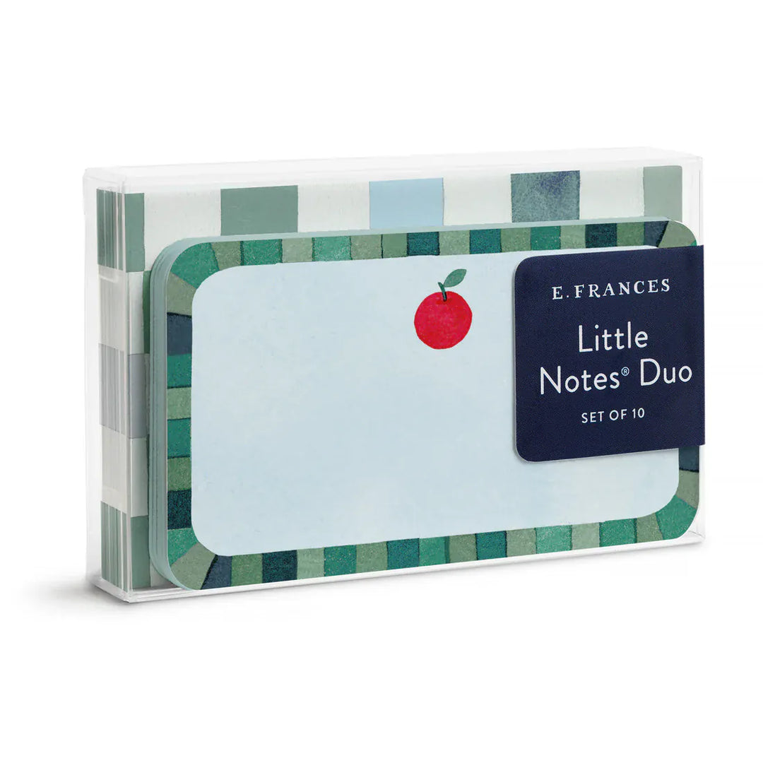 E. Frances Paper Cards An Apple a Day Little Notes® Duo Set