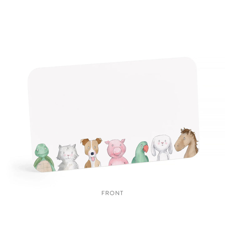 E. Frances Paper Cards Animal Friends Little Notes