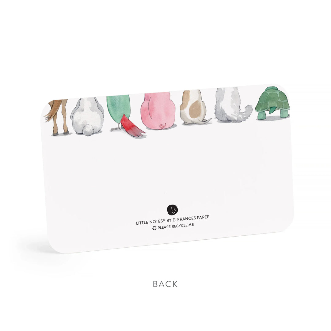 E. Frances Paper Cards Animal Friends Little Notes
