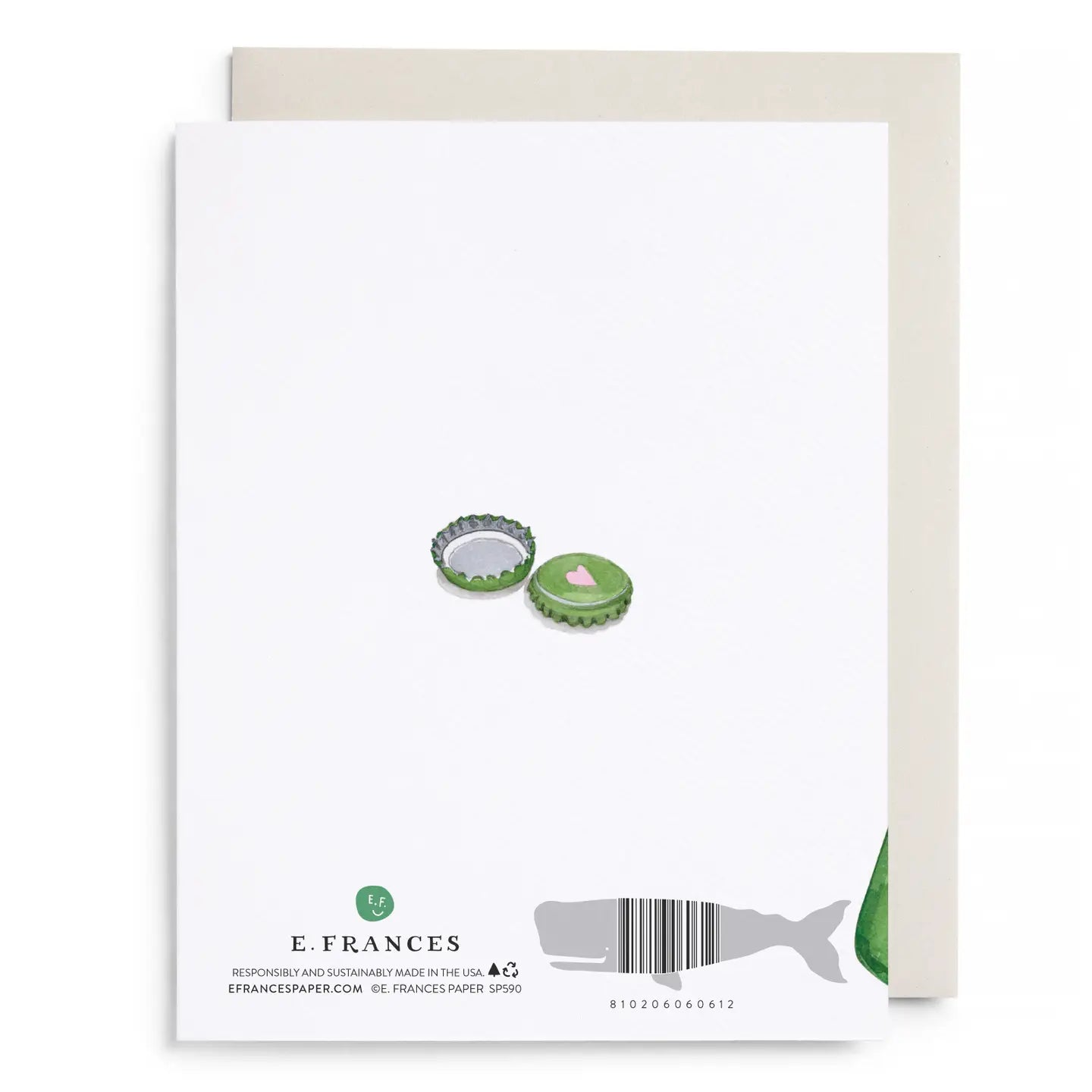 E. Frances Paper Cards Beer Cheers Anniversary Greeting Card