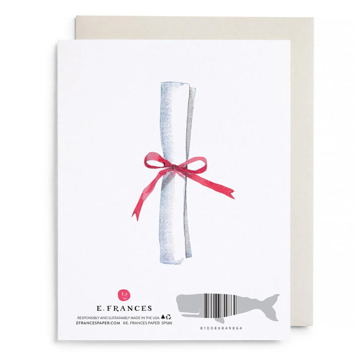 E. Frances Paper Cards Best Hat Ever Graduation Greeting Card