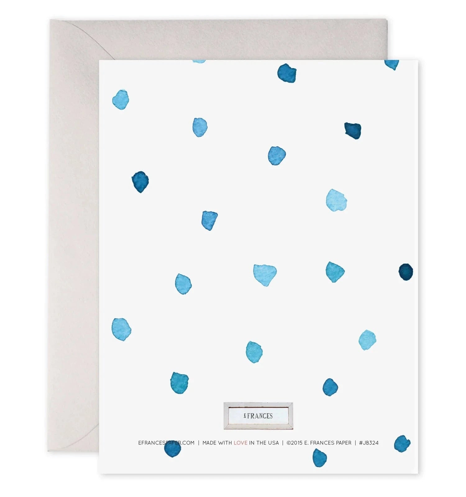 E. Frances Paper Cards Biggest Fan Card