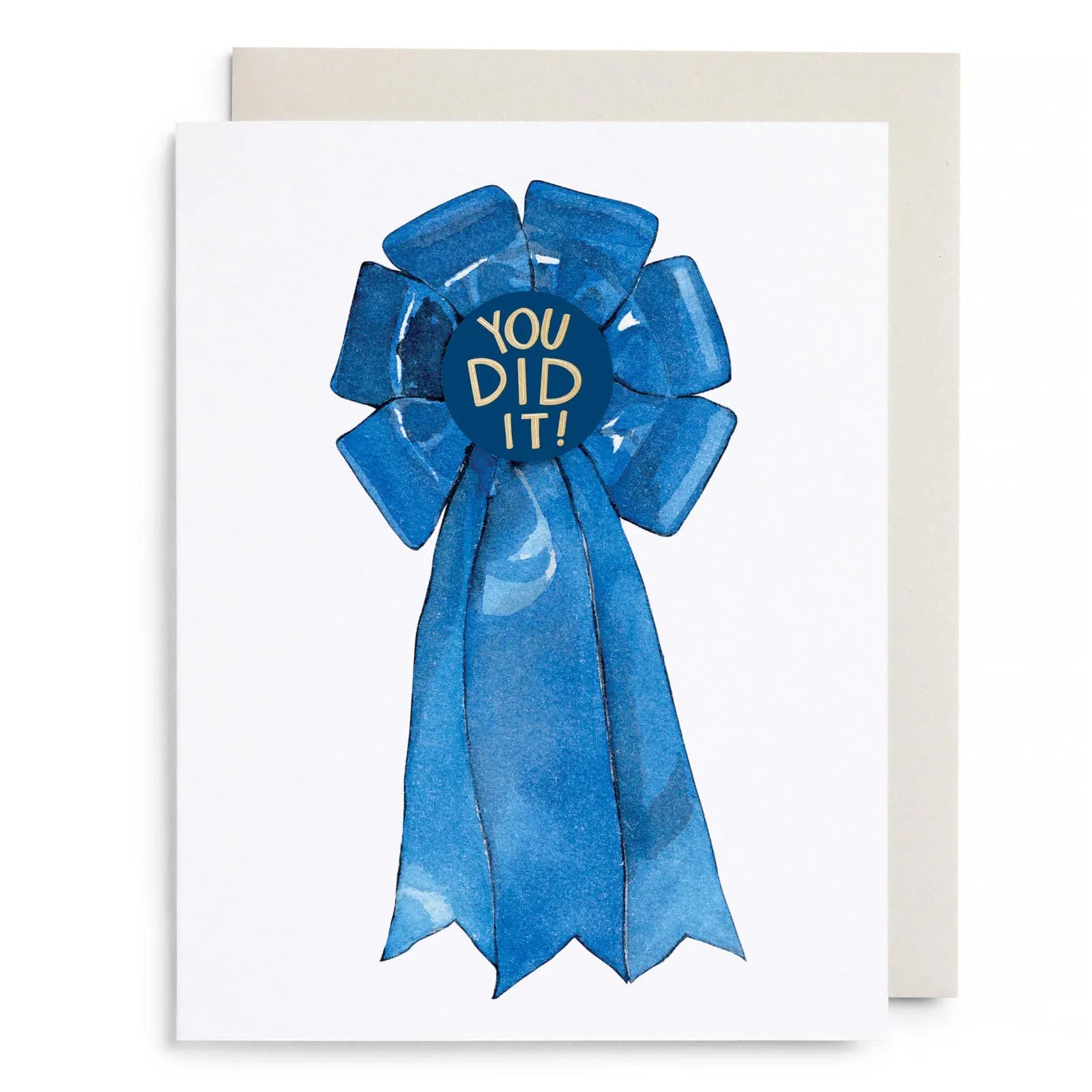 E. Frances Paper cards Blue Ribbon Greeting Card