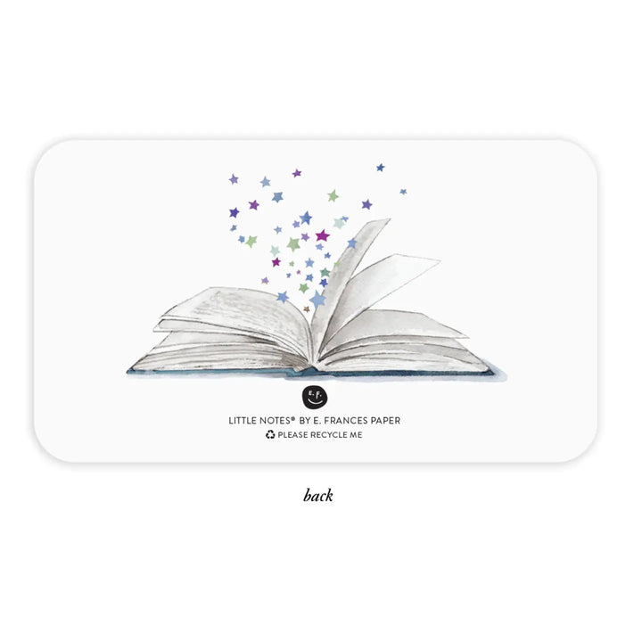 E. Frances Paper Cards Book Lover Little Notes