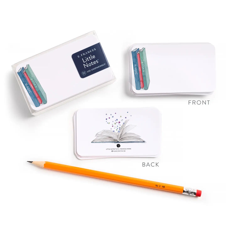 E. Frances Paper Cards Book Lover Little Notes