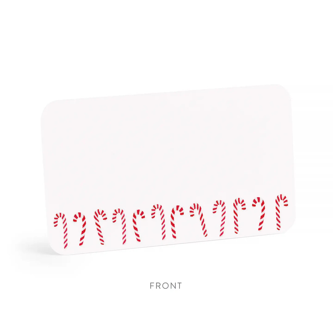 E. Frances Paper Cards Candy Cane Little Notes