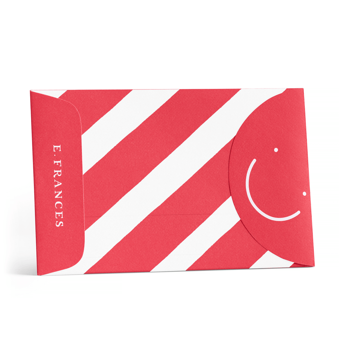 E. Frances Paper Cards Candy Cane Stripe Little Note Envelopes - Set of 20