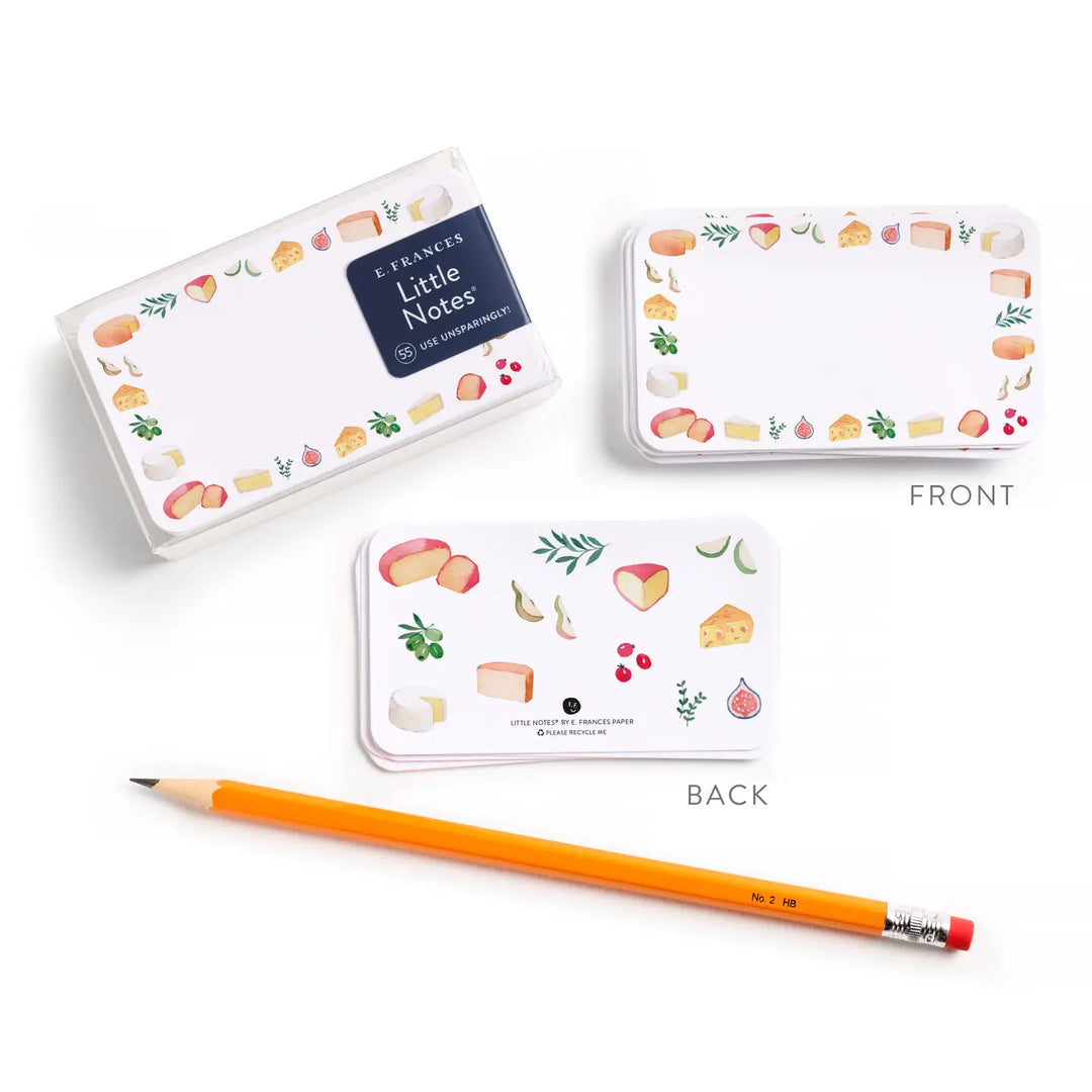 E. Frances Paper Cards Cheese Little Notes