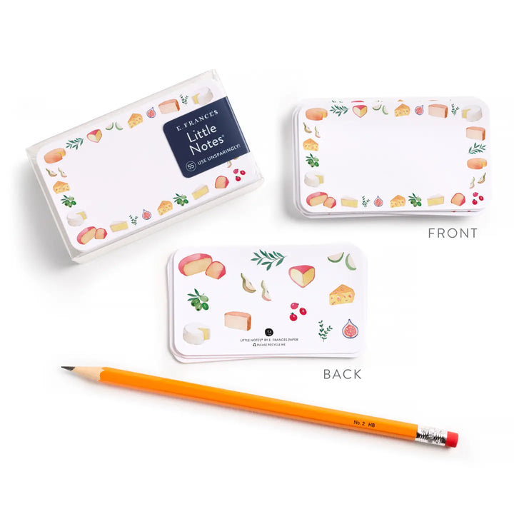 E. Frances Paper Cards Cheese Little Notes