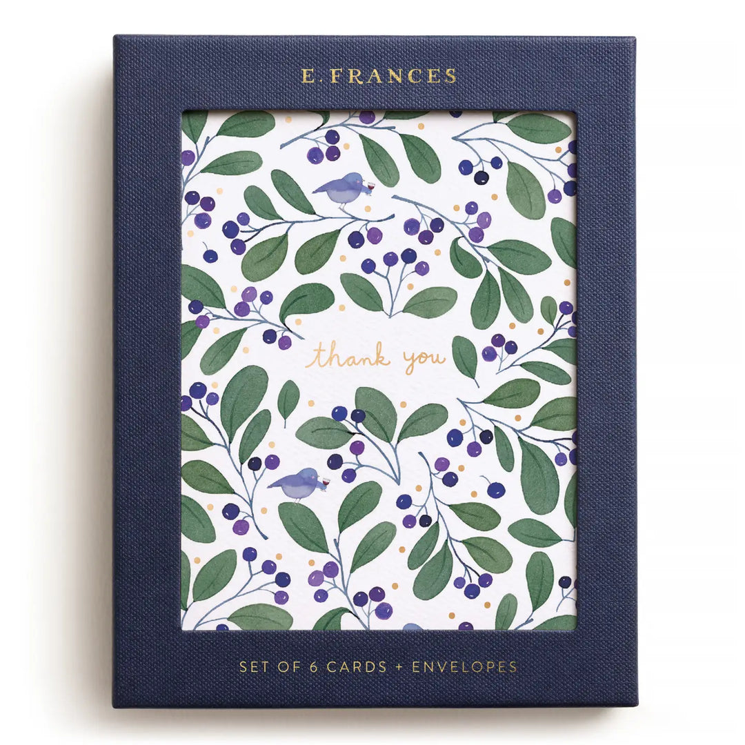 E. Frances Paper Cards Chirps and Cheers Boxed Card Set