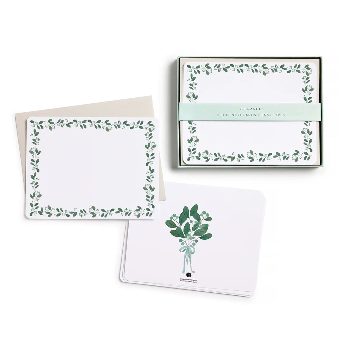 E. Frances Paper Cards Chirps and Cheers Flat Note Set