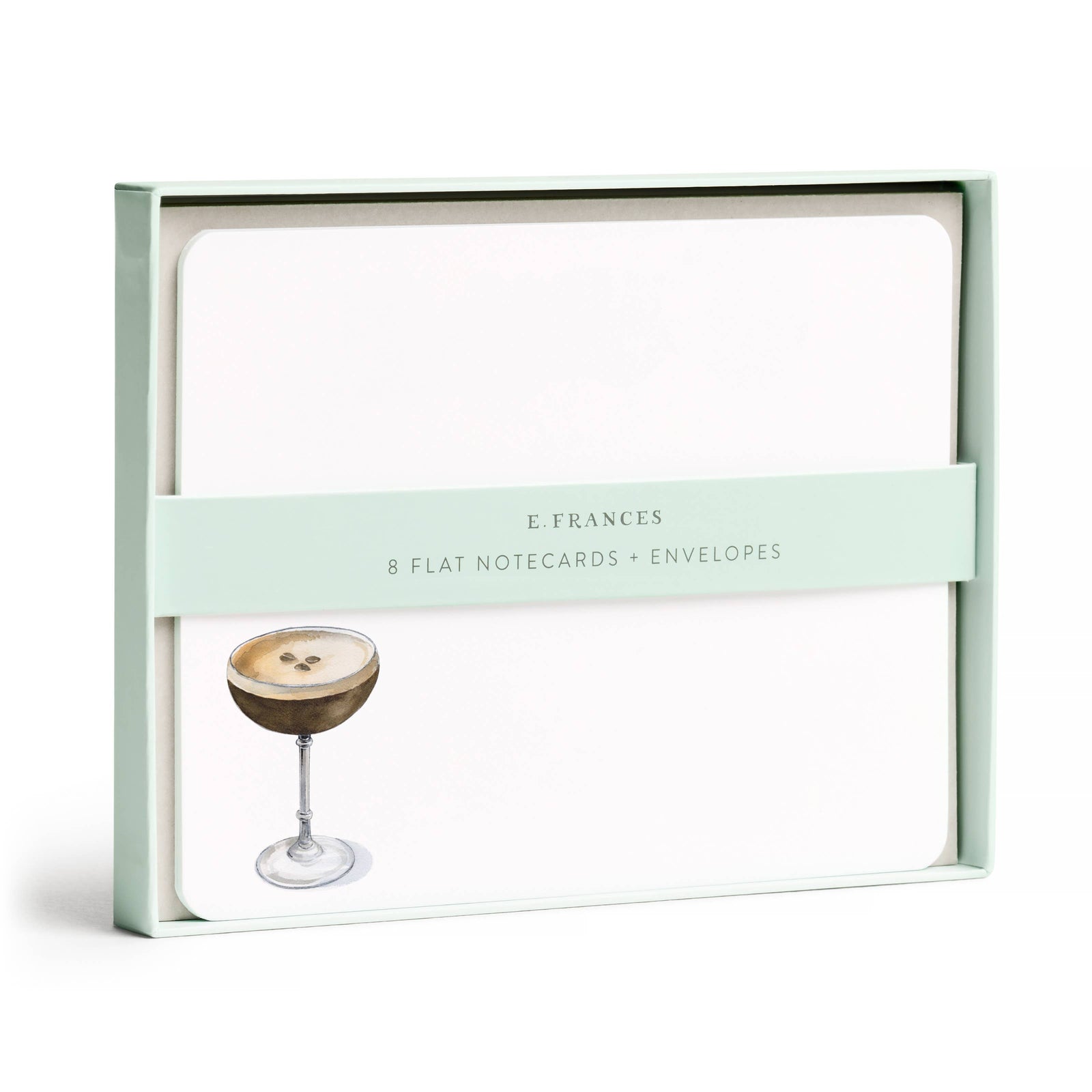 E. Frances Paper Cards Espresso Martini Flat Note Set