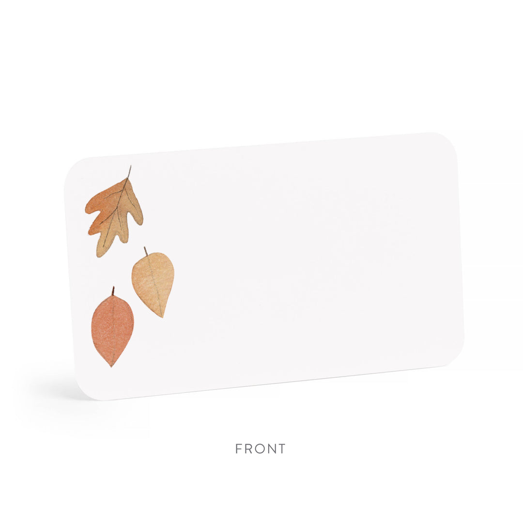 E. Frances Paper Cards Falling Leaves Little Notes