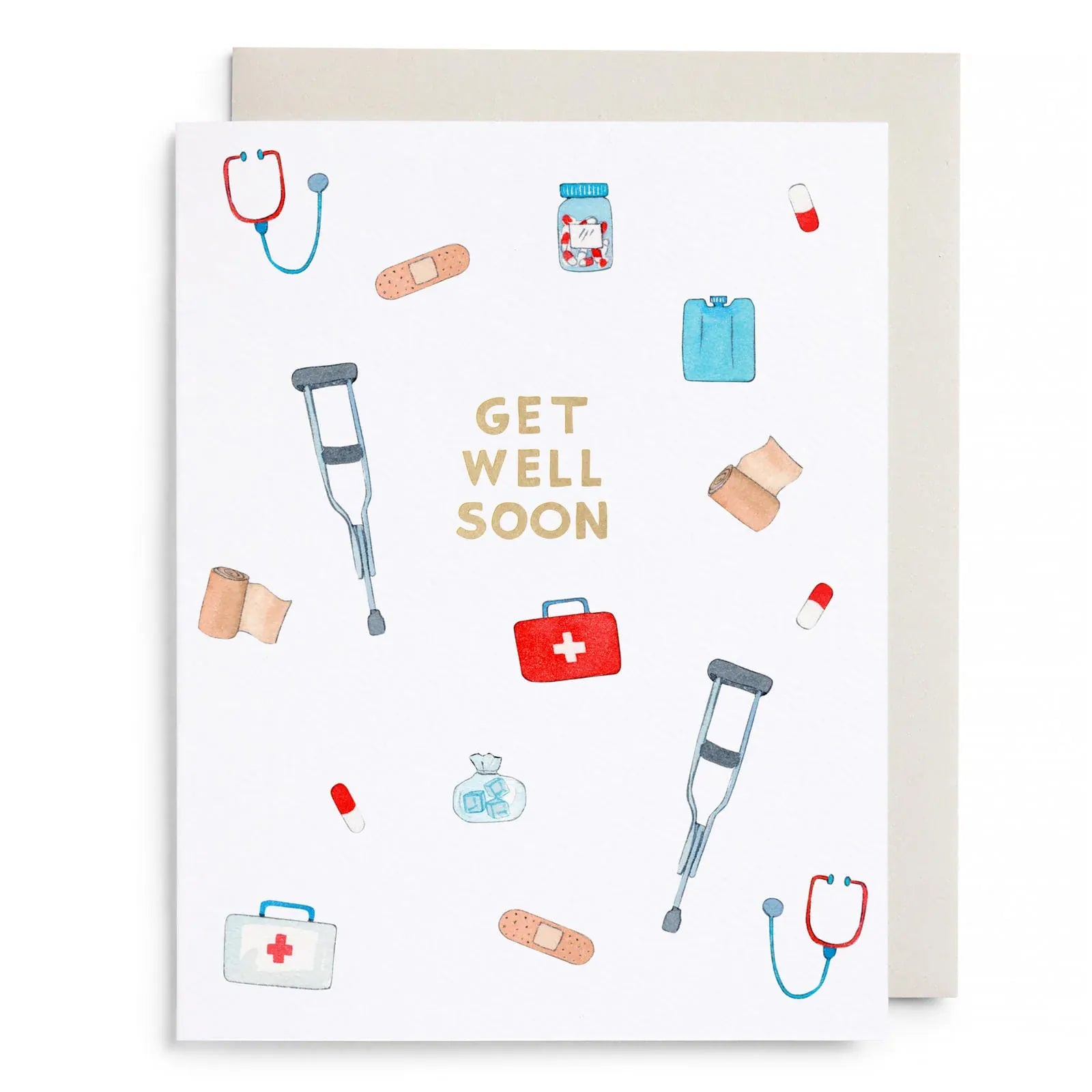 E. Frances Paper Cards First Aid Kit Greeting Card