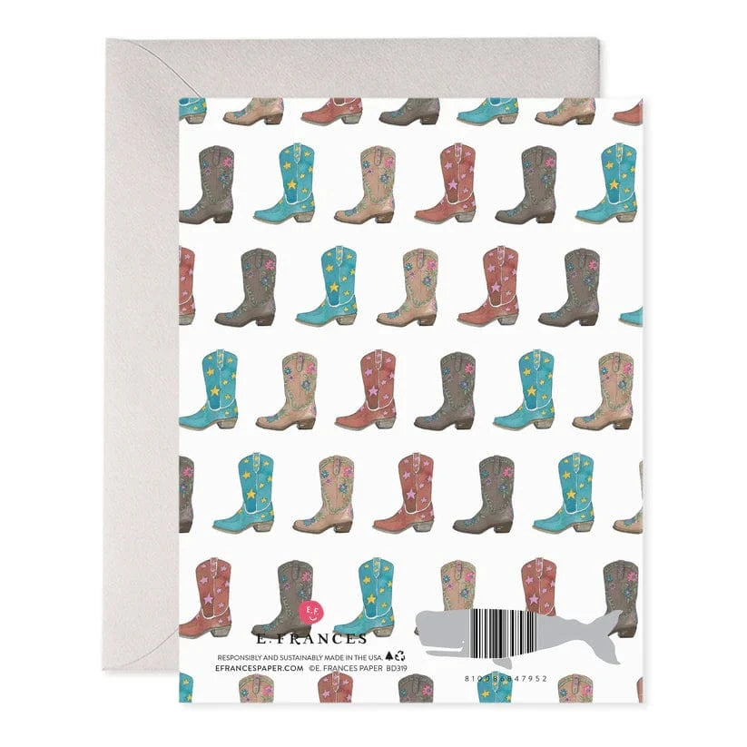 E. Frances Paper Cards Giddy Up Birthday Card