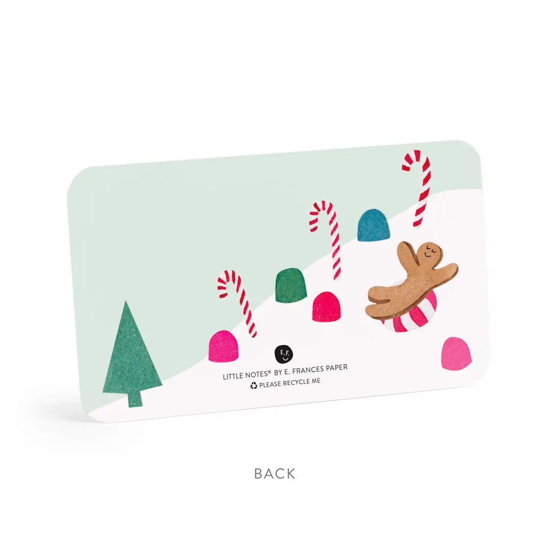 E. Frances Paper Cards Gingerbread Village Little Notes