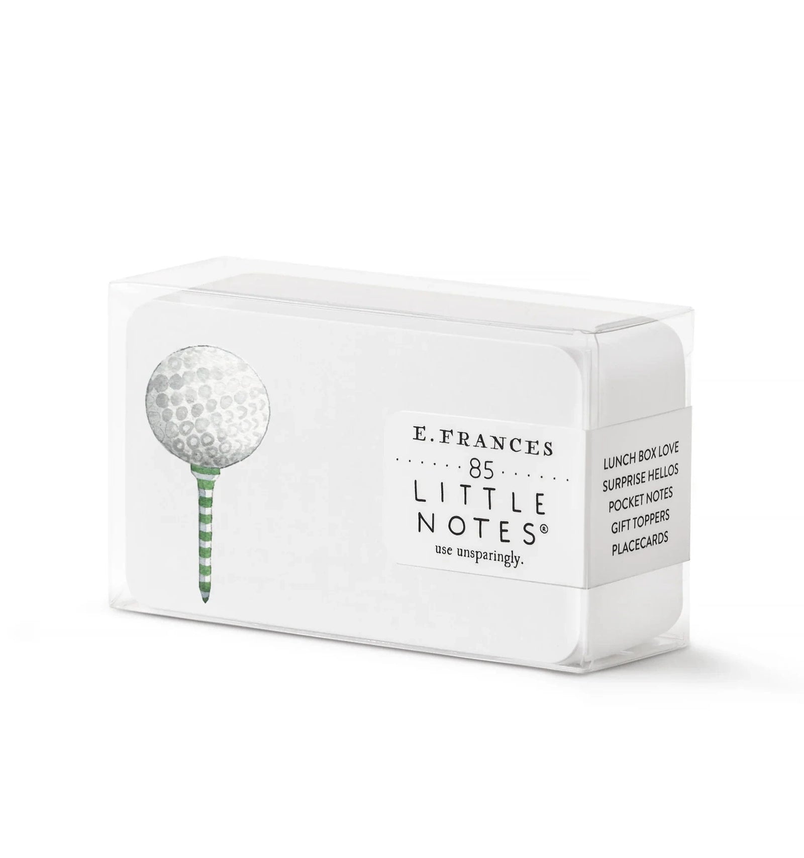 E. Frances Paper Cards Golf Tee Little Notes