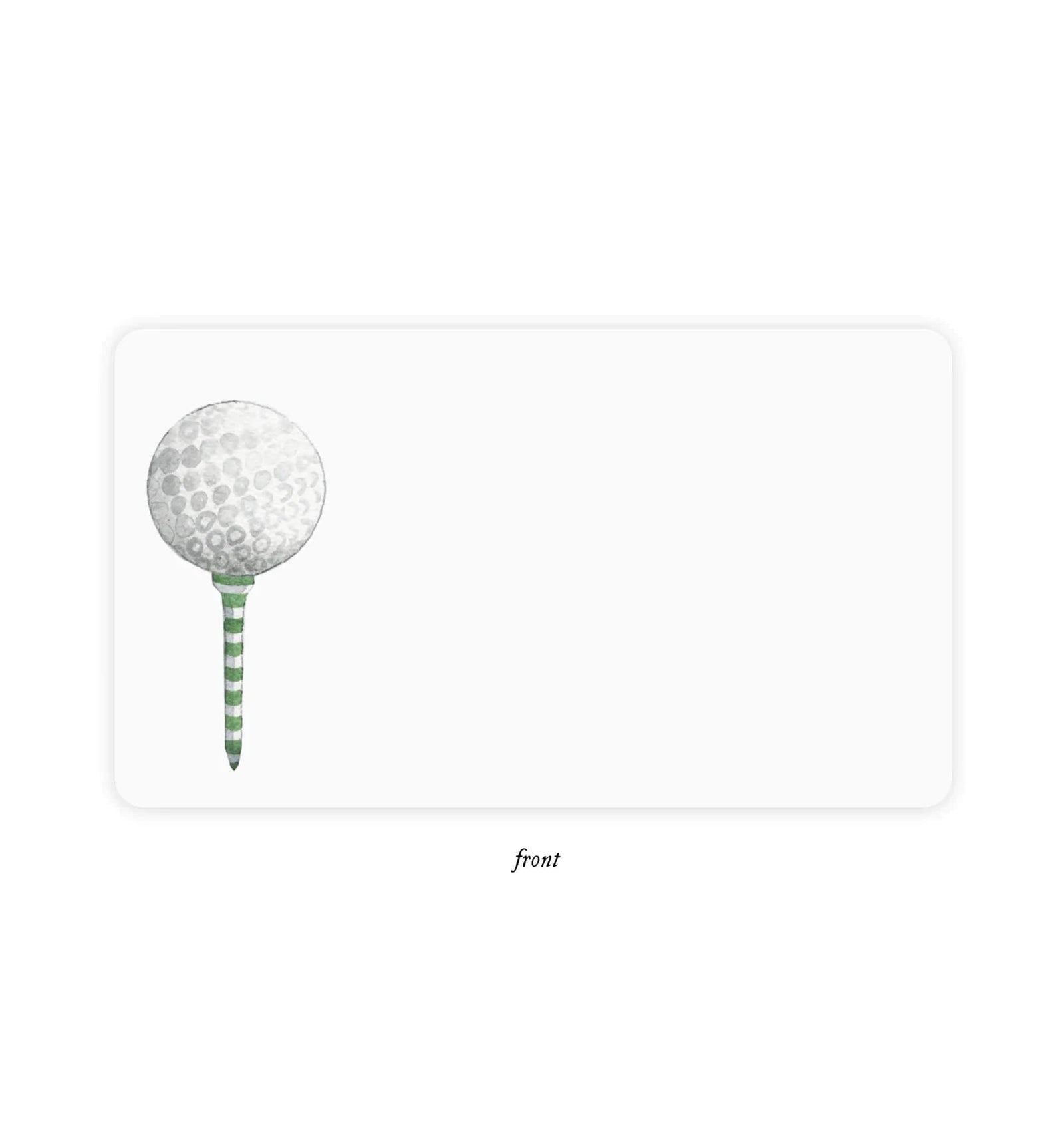 E. Frances Paper Cards Golf Tee Little Notes