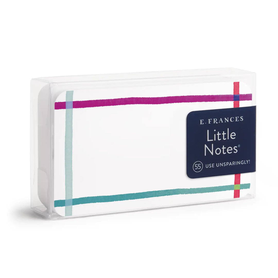 E. Frances Paper Cards Happy Plaid Little Notes