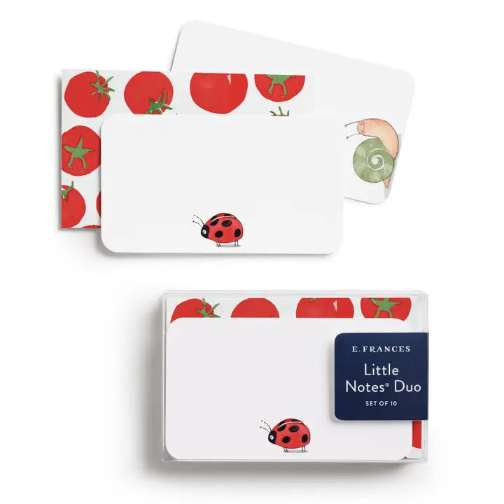 E. Frances Paper Cards Ladybug Little Duo Set