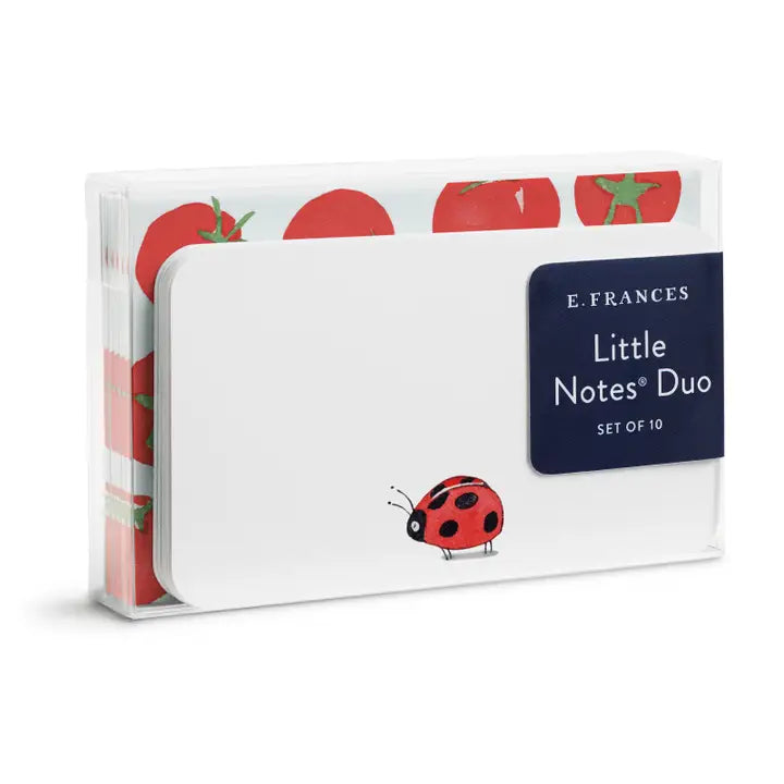 E. Frances Paper Cards Ladybug Little Duo Set