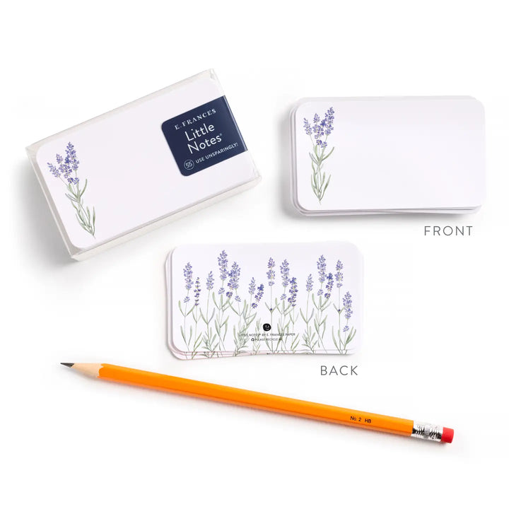 E. Frances Paper Cards Lavender Little Notes