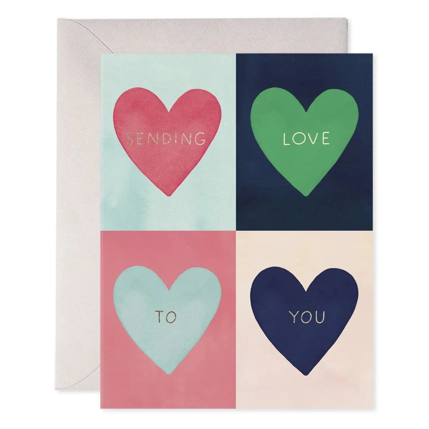 E. Frances Paper Cards Love To You Hearts Greeting Cards | Sending Love to You