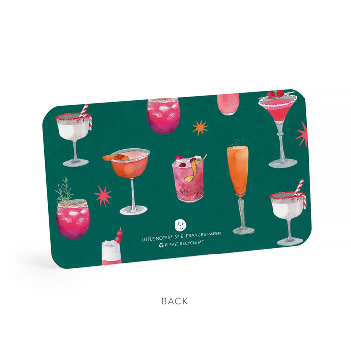E. Frances Paper Cards Making Spirits Bright Little Notes