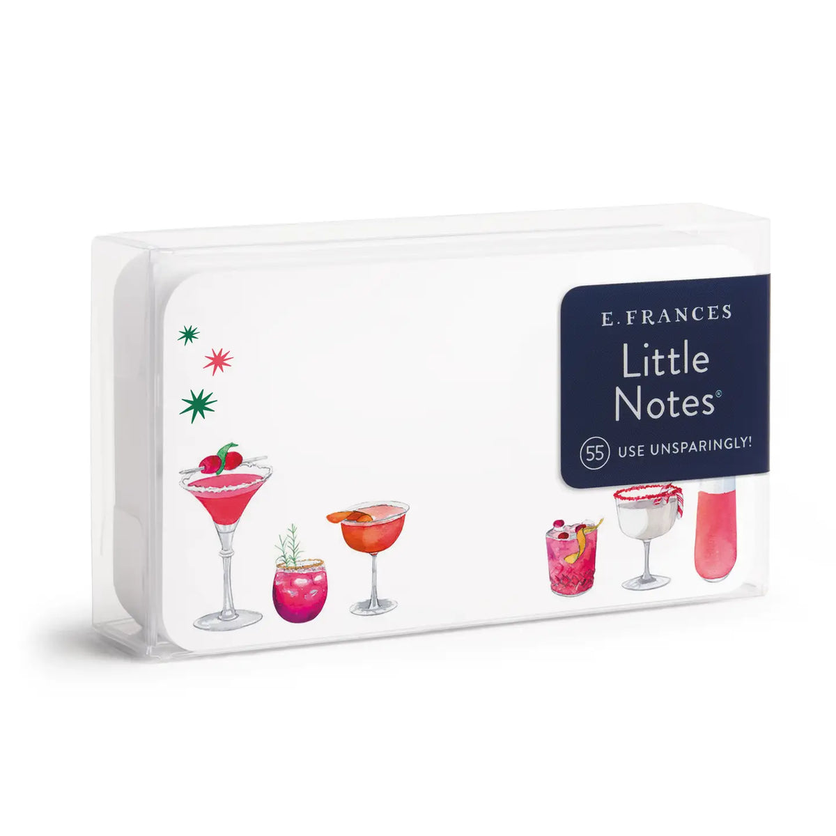 E. Frances Paper Cards Making Spirits Bright Little Notes
