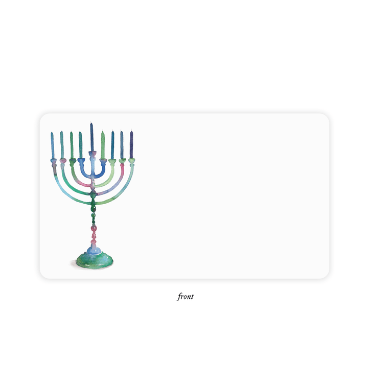 E. Frances Paper Cards Menorah Little Notes®